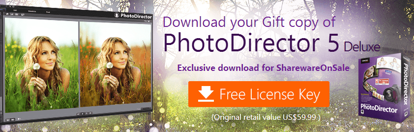 CyberLink PhotoDirector 5 Deluxe giveaway