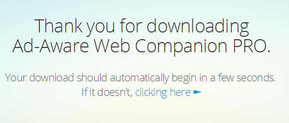 Ad-Aware Web Companion PRO for Free 2