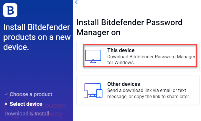 add device bitdefender antivirus for mac