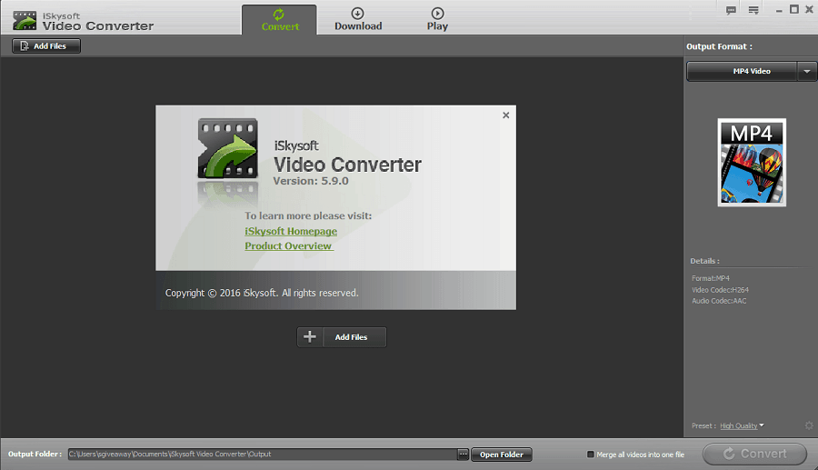 Free iSkysoft Video Converter Free iSkysoft Video Converter