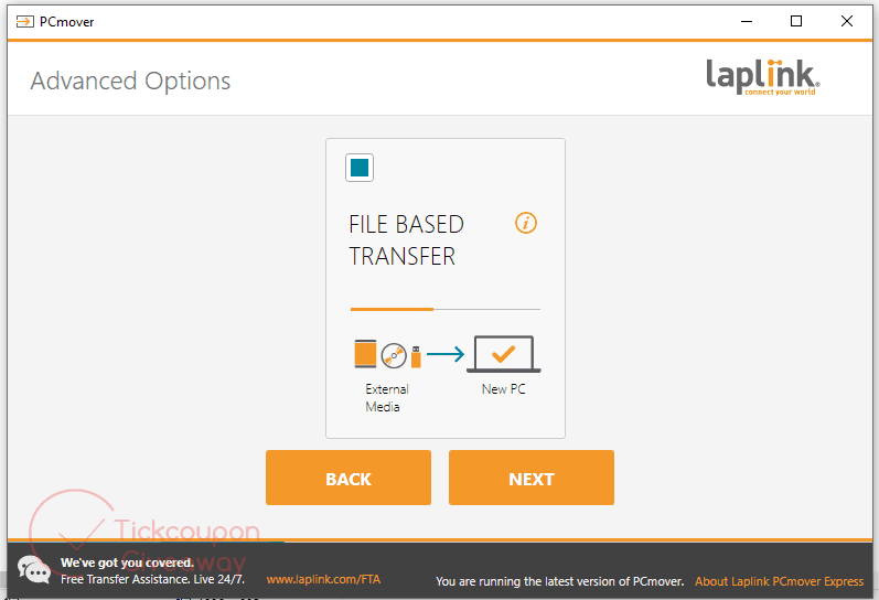 Laplink PCmover Express Full Features