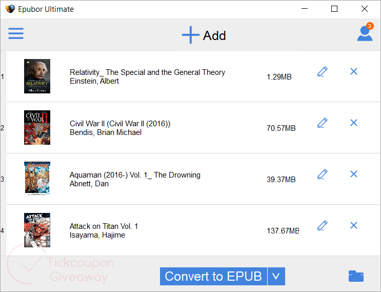 Epubor Ultimate For Win Screenshot