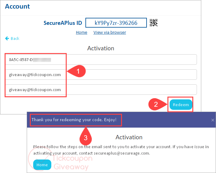 secureaplus essentials license key free giveaway code