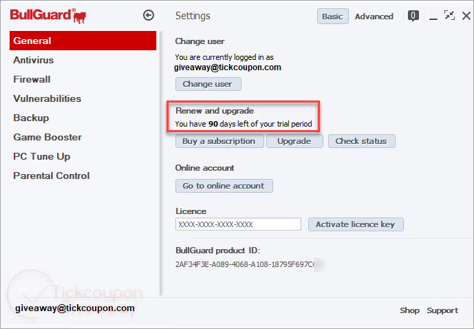 Bullguard Internet Security Subscription