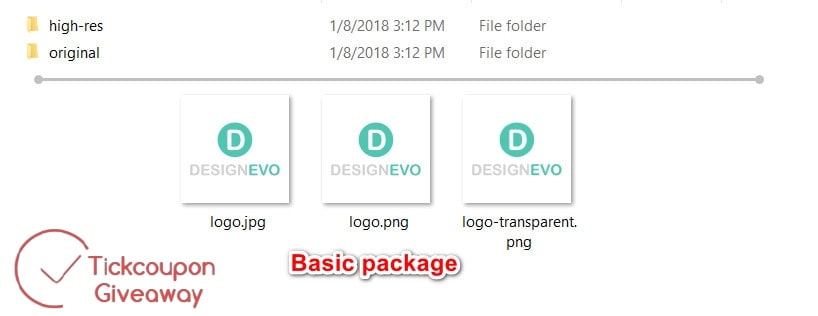 DesignEvo-Basic package