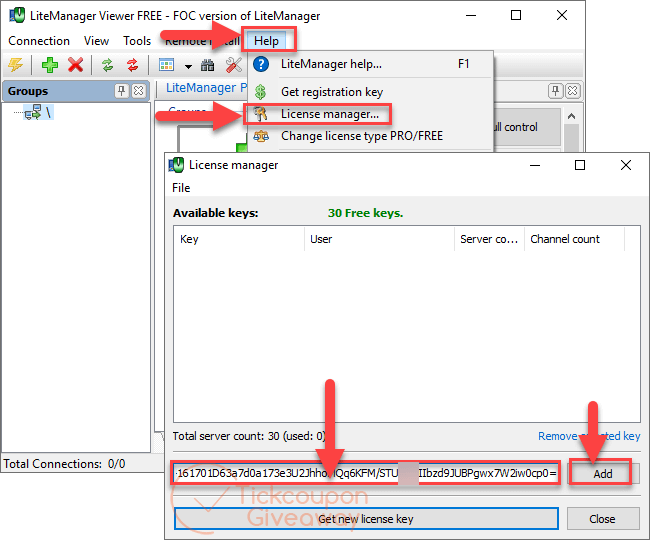litemanager activation