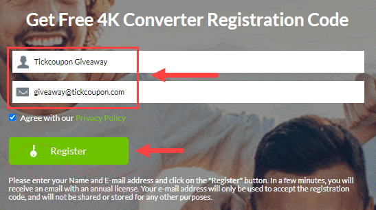 Aiseesoft 4k Converter Giveaway Page