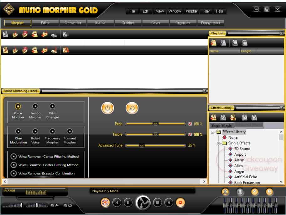 music morpher gold license key for free