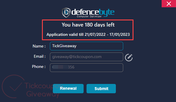 defencebyte computer optimizer giveaway license