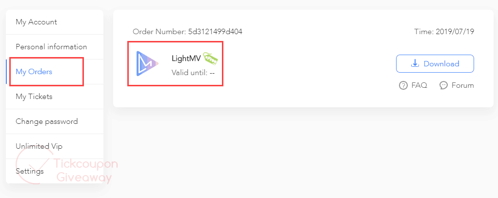 LightMV VIP Account