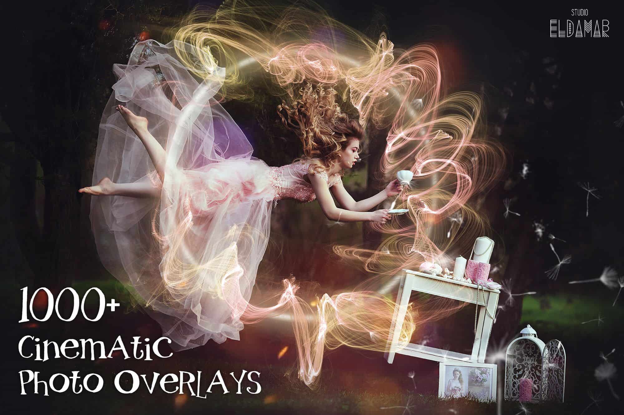 1000 cinematic photo overlays bundle giveaway