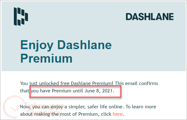 Subscription Dashlane Premium Subscription Dashlane Premium