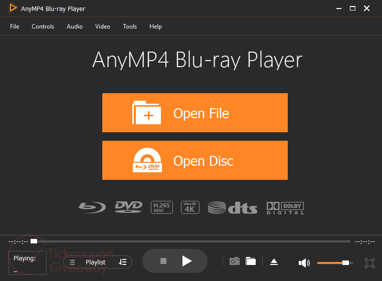 anymp4 blu ray player screenshot