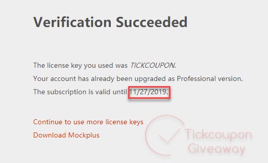 mockplus upgrade code 3 month