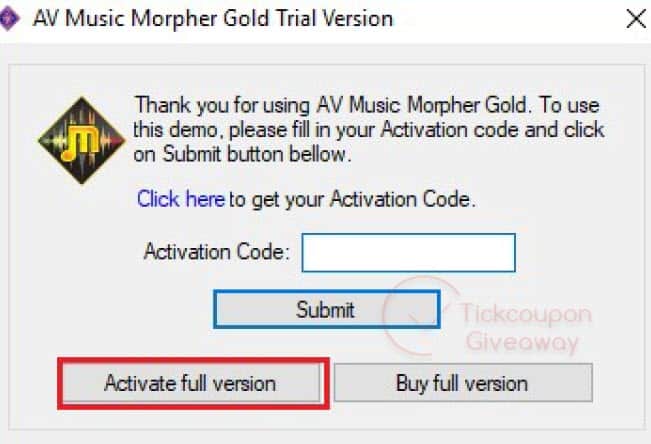 music morpher gold license key activate