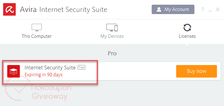 Avira Internet Security Suite for 3 months