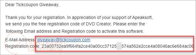 apeaksoft dvd creator registartion key