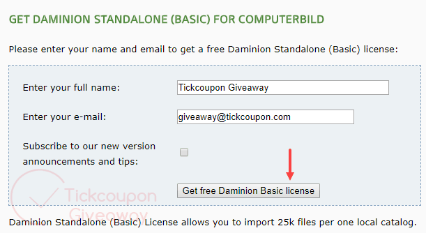 register daminion basic Register Daminion Standalone (Basic)