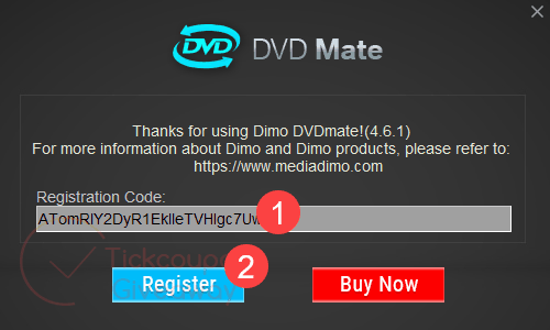 Activate Dimo Video Converter Ultimate
