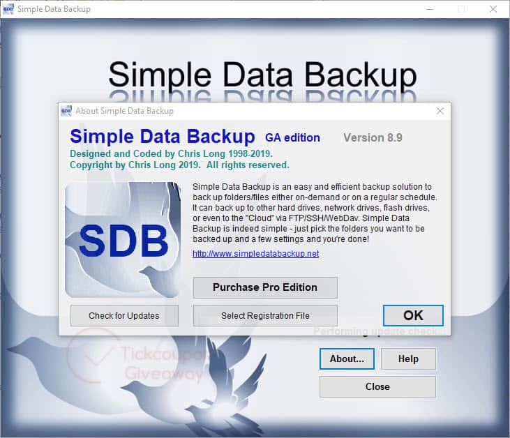 simple data backup giveaway edition simple data backup giveaway edition