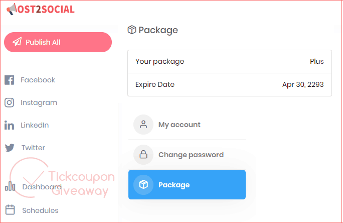 Post2Social Plus Plan for Free