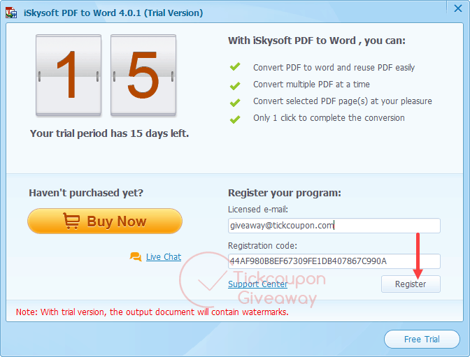 Activate Iskysoft Pdf To Word Converter