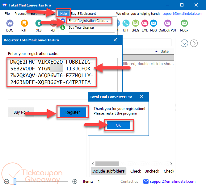 total mail converter pro registration