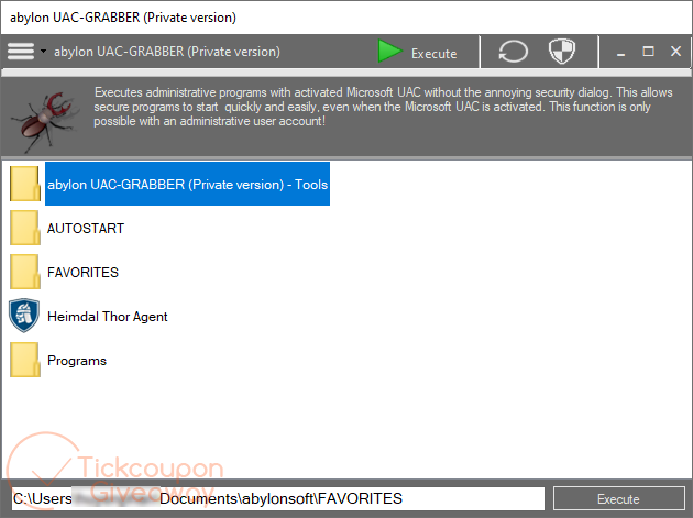 abylon UAC-GRABBER 2020 Giveaway