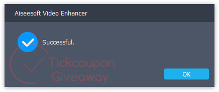 aiseesoft video enhancer activation successful Aiseesoft Video Enhancer Activation Successful