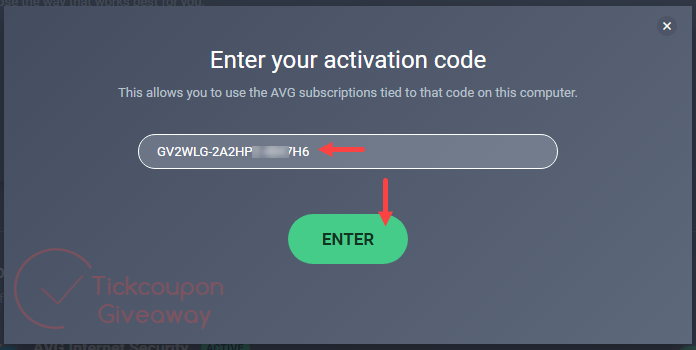 Avg Internet Security License Key Free