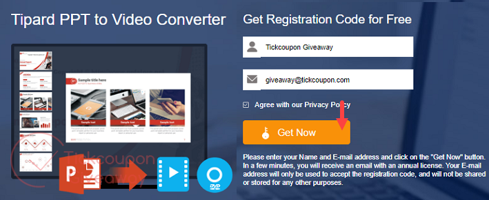 tipard ppt to video converter giveaway page Tipard Ppt To Video Converter Giveaway Page