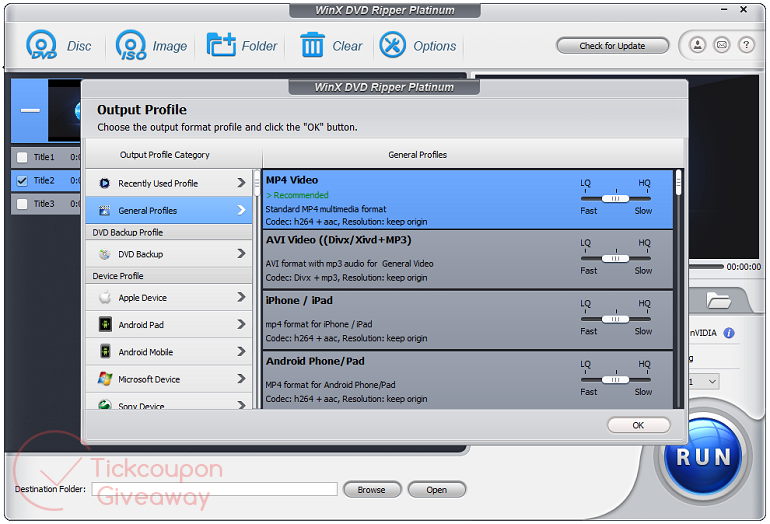 WinX DVD Ripper Platinum 一年许可证