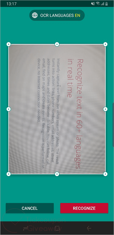ABBYY TextGrabber Premium License Key Free