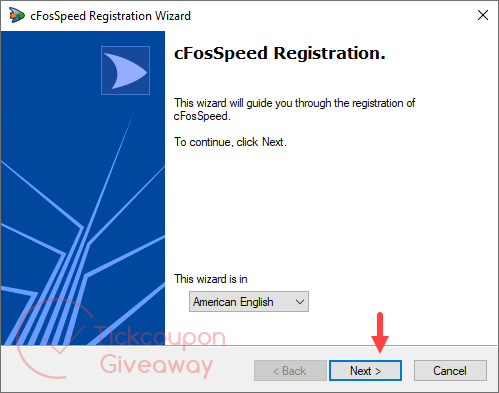 Cfosspeed Registration