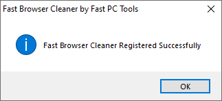 fast browser cleaner registered Fast Browser Cleaner Registered