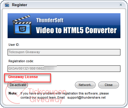 get thundersoft video to html5 converter free