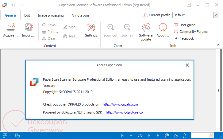 paperscan professional screenshot Paperscan Professional Screenshot
