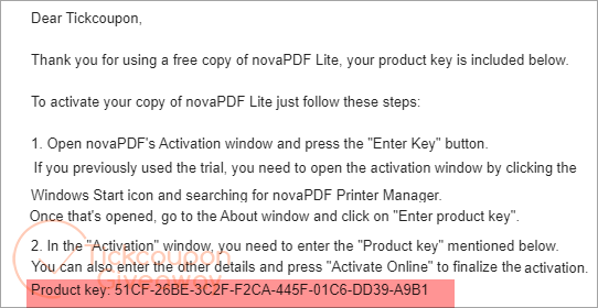 NovaPDF Lite 10 Free Key Novapdf Lite 10 Free Key