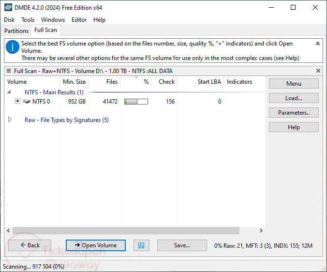 dmde dm disk editor and data recovery software screenshot 1