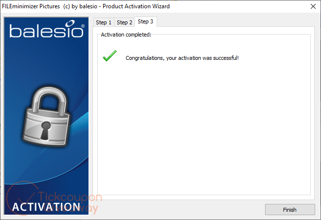 FILEminimizer Pictures Activate Successful Fileminimizer Pictures Activate Successful