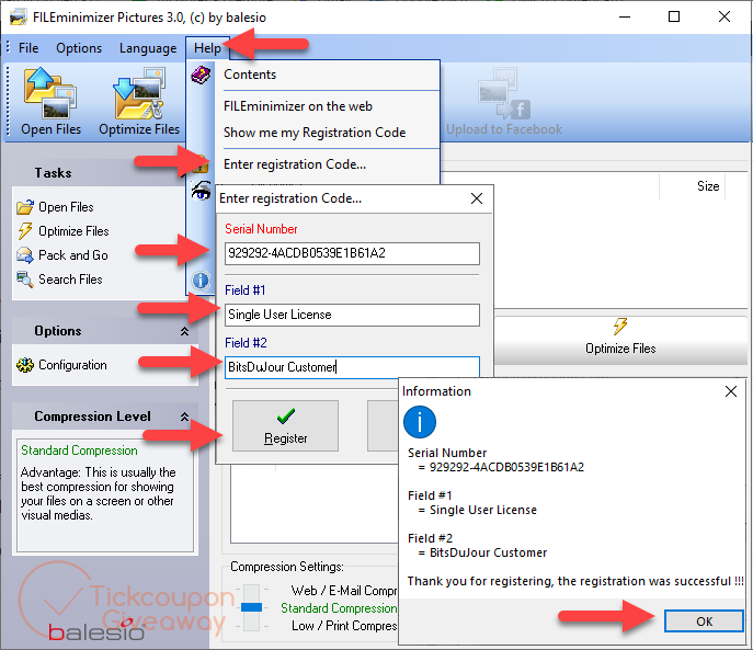 FILEminimizer Pictures Register Fileminimizer Pictures Register