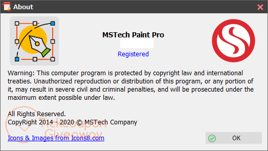 About MSTech Paint Pro About Mstech Paint Pro