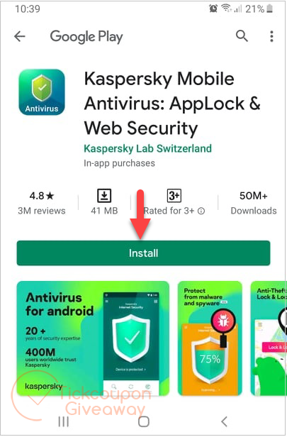 Kaspersky Internet Security For Android Install