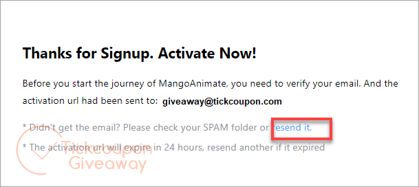 Mango Animation Maker Enterprise Resend