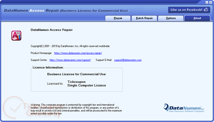 About DataNumen Access Repair About Datanumen Access Repair