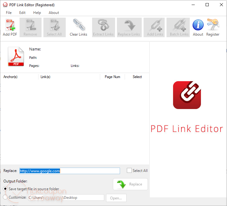 PDF Link Editor Pro Giveaway Pdf Link Editor Pro Giveaway