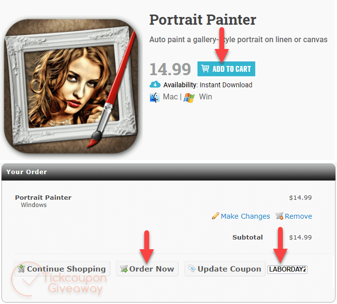 Ixipix Portrait Painter Order