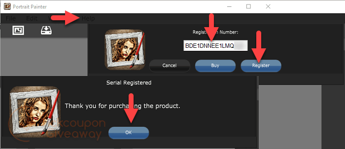 Ixipix Portrait Painter Register