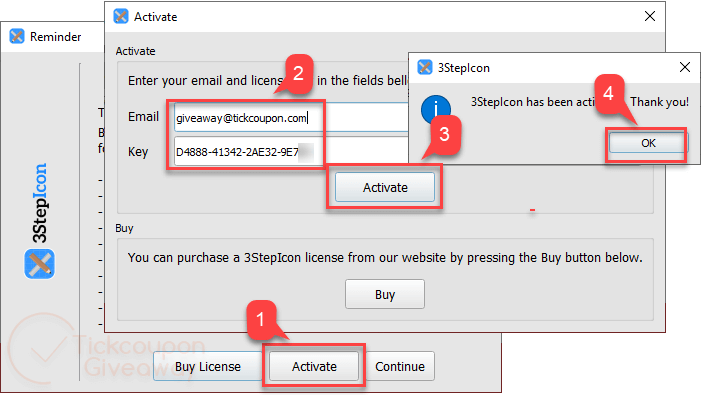 3stepicon Activate