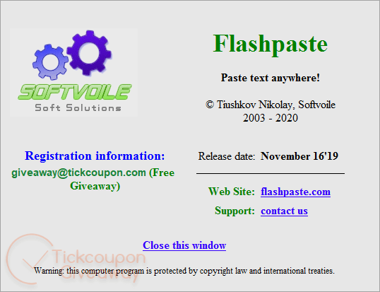 About Flashpaste